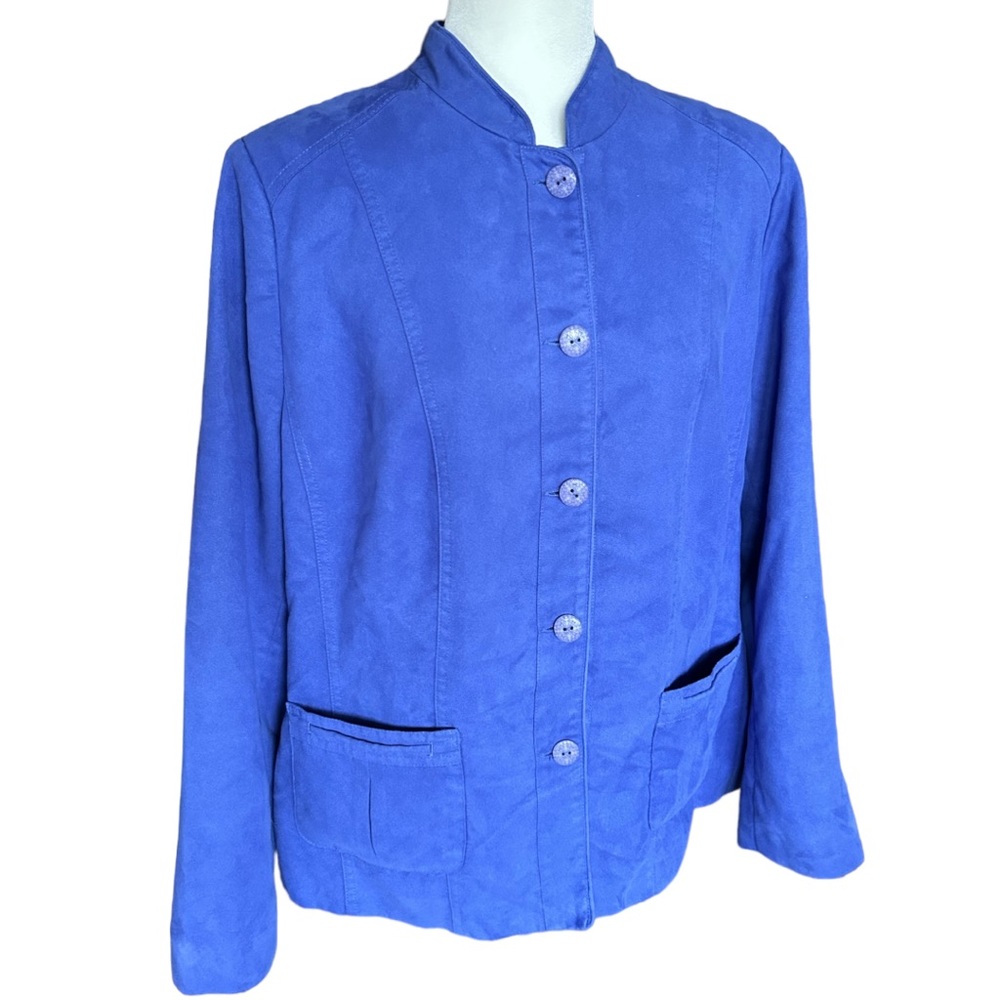 TanJay - Soft Blue Light Weight Lady Jacket‎ - Women’s Size 16